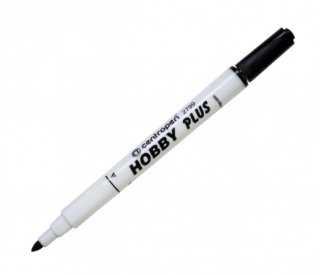 Popisovač CENTROPEN 2799 Hobby plus černý