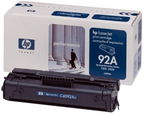 C4092A Toner HP 92A pro LJ 1100,1100A, (2500str), Black