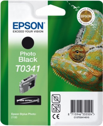 EPSON cartridge T0341 black (chameleon)