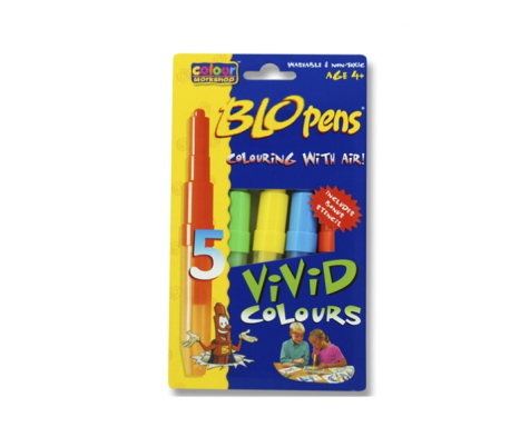 Foukací fixy CENTROPEN 1500/ 5 sada PASTEL