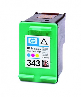 C8766E HP Ink Cart No.343 pro DJ 5740,6540, 7ml, Color