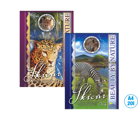 Skicák  A4 20l S42   Skicák  A4 20l S42