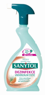 Sanytol dezinf. univerz.spray Grep 500ml
