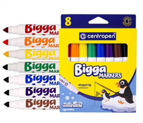 Fix sada CENTROPEN 7650/8 BIGGA MARKERS