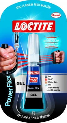 Vteřinové lepidlo Loctite Super Bond gel 2g - HENKEL