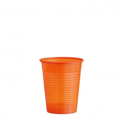 Kelímek oranžový 0,18 l -PS- (průměr 70 mm), 50 ks