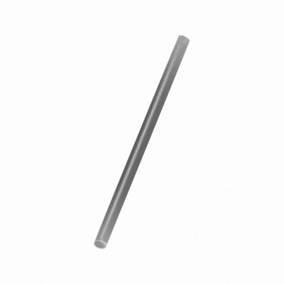 Slámky JUMBO stříbrné 25 cm, průměr 8 mm, 150 ks