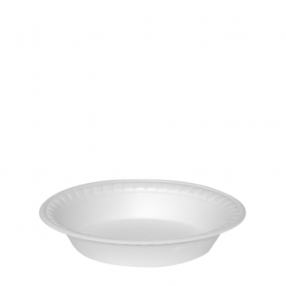 Termo-talíř hluboký 600 ml, bílý, průměr 22,5 cm, 100 ks