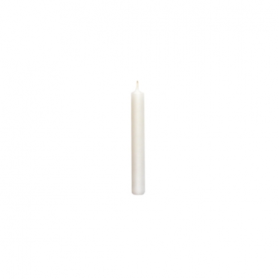 Svíčka do lampiónů 100 mm bílá, 6 ks