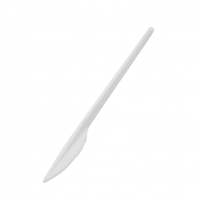 Nůž bílý 17 cm, 100 ks