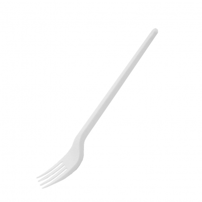 Vidlička bílá 17 cm, 100 ks