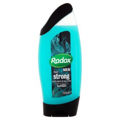 Radox Men 2v1 Strong sprchový gel 250ml