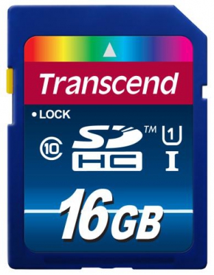 Transcend 16GB SDHC (Class 10) UHS-I 300X paměťová