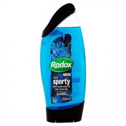 Radox Men 2v1 Feel Sporty sprchový gel 250ml